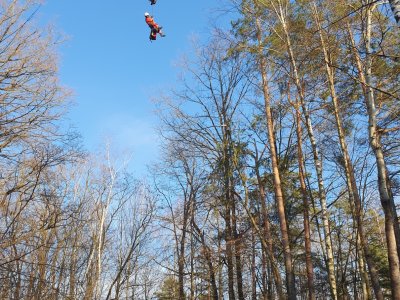 VÝCVIK POSÁDEK LZS JČK PRO ZÁSAHY V NEPŘÍSTUPNÉM TERÉNU